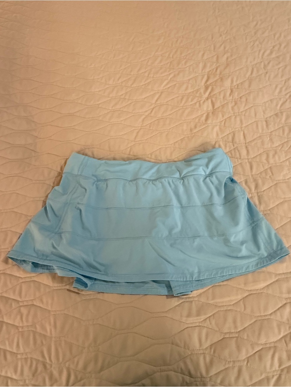 Lululemon Pace Rival Mid-Rise Skirt  blue chill size 12